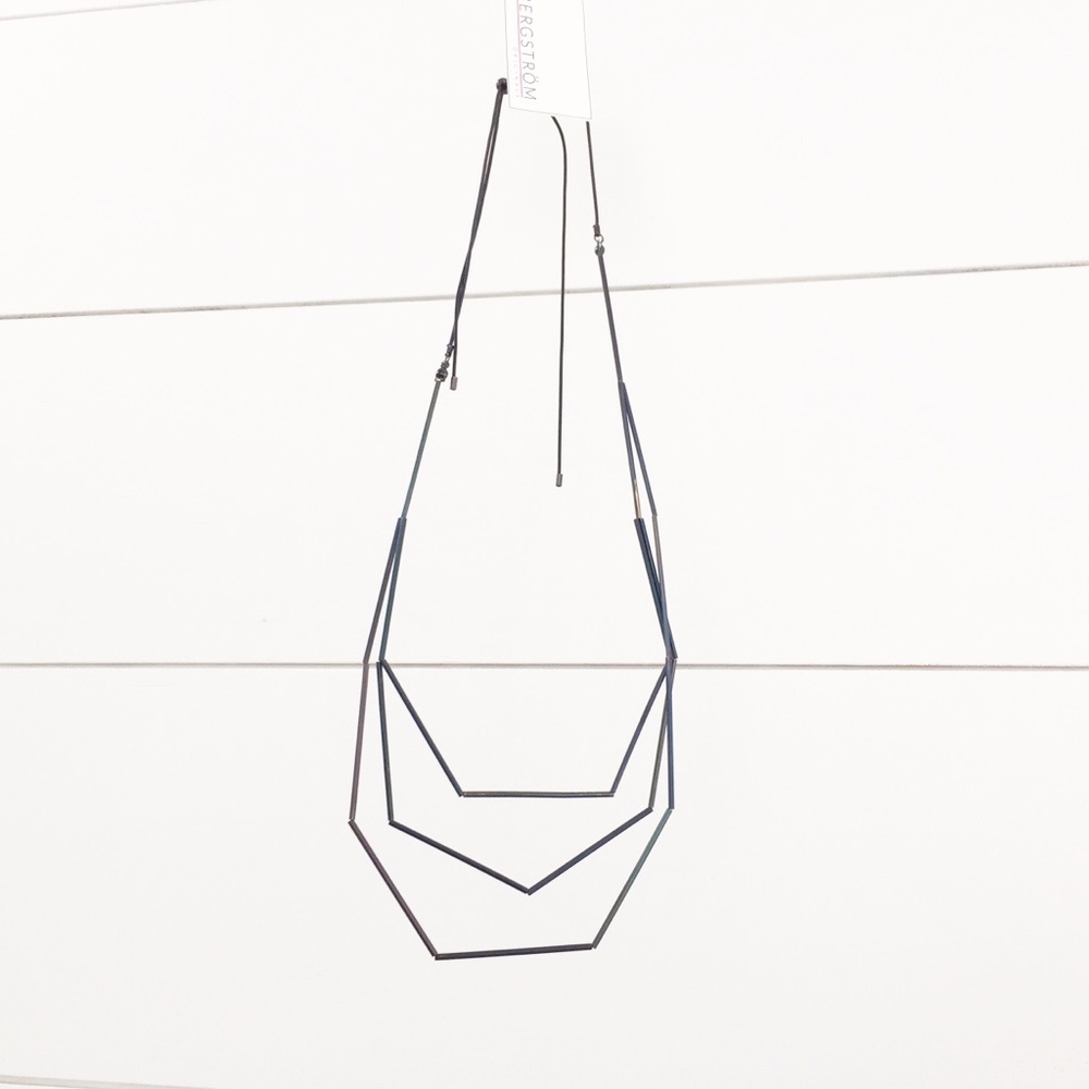BERGSTROM Geometric Adjustable Necklace NWT